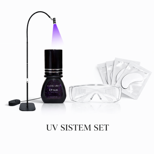 UV SYSTEM SET - Everything for UV lash technique!